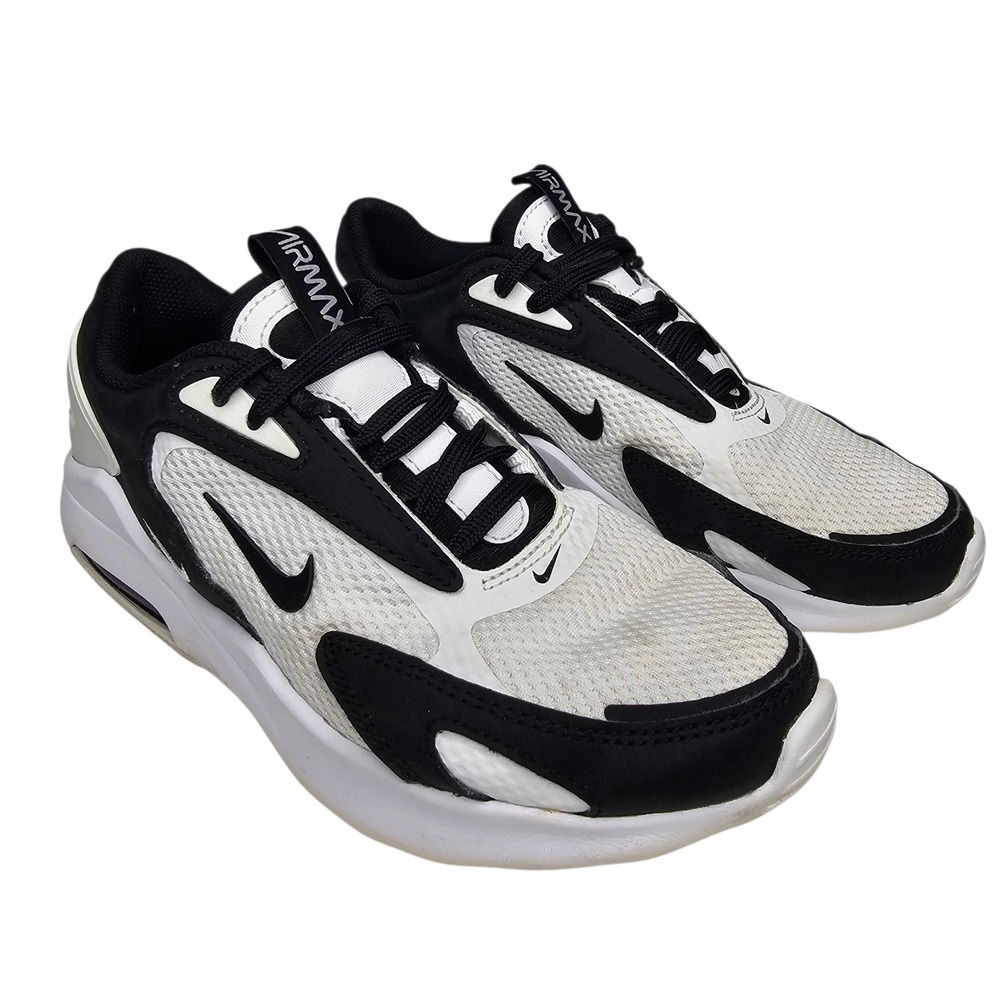 Nike Air Max Bolt Women Size 6 Black White Sneakers CU4152-101 Running Shoes